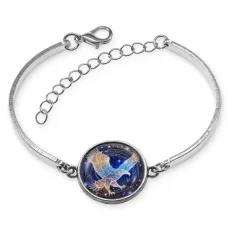 Браслет металлический Звездный орел BSI-0114