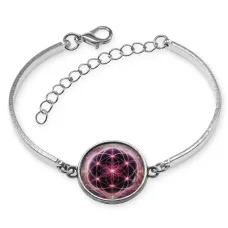 Браслет металлический Космическая геометрия BSI-0122