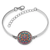 Браслет металлический Сакральная абстракция BSI-0125