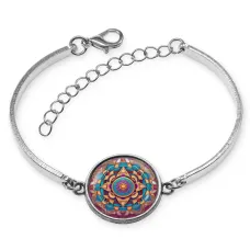 Браслет металлический Сакральная абстракция BSI-0125