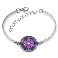 Браслет металлический Космическая абстракция BSI-0143