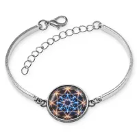 Браслет металлический Восьмиконечная звезда BSI-0152