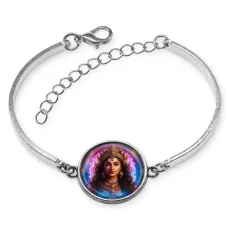 Браслет металлический Сарасвати BSI-0166