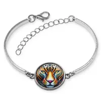 Браслет металлический Леопард BSI-0194