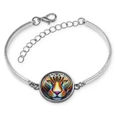 Браслет металлический Леопард BSI-0194
