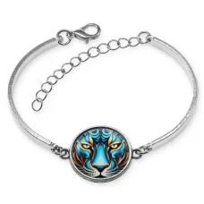 Браслет металлический Красочная пантера BSI-0202