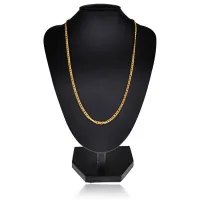 Цепочка, 42см, цвет золотой CN009-02