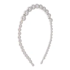 Ободок для волос с искусственным жемчугом, 8-12мм HZ058-02