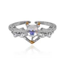 Безразмерное кольцо Демон, 9мм KL517-02