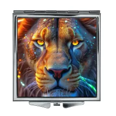 Складное зеркало квадратное Лев ZER2-0906