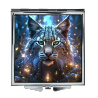 Складное зеркало квадратное Рысь ZER2-0921