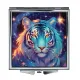 Складное зеркало квадратное Сказочный тигр ZER2-0924