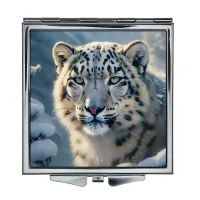 Складное зеркало квадратное Северный кот ZER2-0933