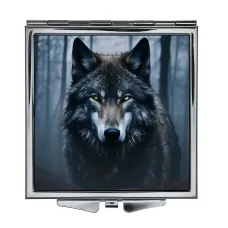 Складное зеркало квадратное Волк ZER2-0963