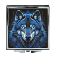 Складное зеркало квадратное Волк ZER2-0967