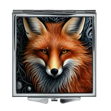 Складное зеркало квадратное Лис ZER2-1129