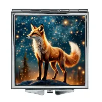 Складное зеркало квадратное Лиса ZER2-1135