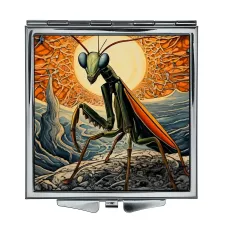 Складное зеркало квадратное Богомол ZER2-1175