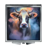 Складное зеркало квадратное Корова ZER2-1214