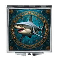 Складное зеркало квадратное Акула ZER2-1217