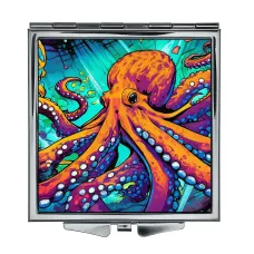 Складное зеркало квадратное Осьминог ZER2-1222