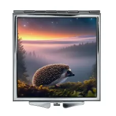 Складное зеркало квадратное Ёж ZER2-1239