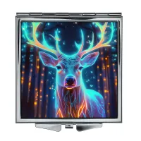 Складное зеркало квадратное Олень ZER2-1246