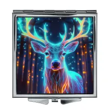 Складное зеркало квадратное Олень ZER2-1246