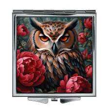 Складное зеркало квадратное Сова ZER2-1274