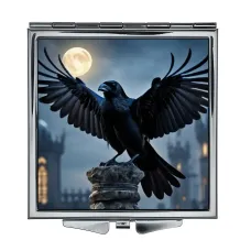 Складное зеркало квадратное Ворона ZER2-1278