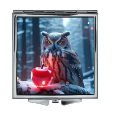 Складное зеркало квадратное Сова ZER2-1279