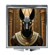 Складное зеркало квадратное Бог Анубис ZER2-1311