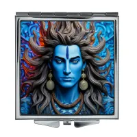 Складное зеркало квадратное Шива ZER2-1323