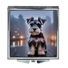 Складное зеркало квадратное Терьер ZER2-1349