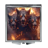 Складное зеркало квадратное Цербер ZER2-1352