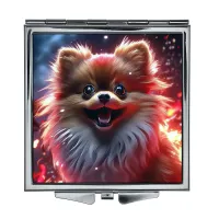 Складное зеркало квадратное Шпиц ZER2-1357