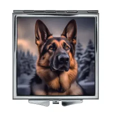 Складное зеркало квадратное Овчарка ZER2-1364