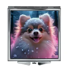 Складное зеркало квадратное Шпиц ZER2-1372