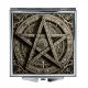 Складное зеркало квадратное Пятиконечная звезда ZER2-1414