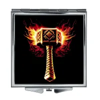 Складное зеркало квадратное Мьельнир ZER2-1436