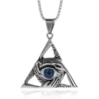 Амулет от сглаза на цепочке, 3х3см AC248