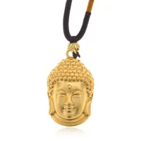 Кулон Будда на шнурке, 3,5х2см BJK433-02
