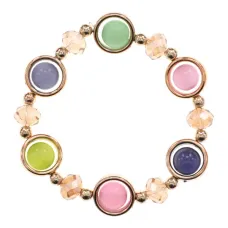 Браслет с кошачьим глазом, 1,5см BS787