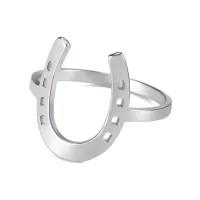 Кольцо Подкова, цвет серебряный, размер 8 KL538-08