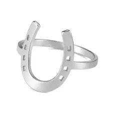 Кольцо Подкова, цвет серебряный, размер 8 KL538-08