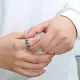 Кольцо Цепь, цвет серебряный, размер 9 KL540-09