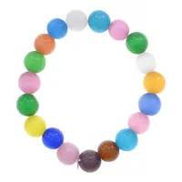 Браслет из камня Кошачий глаз, 8мм BJBS-300-03