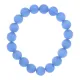 Браслет из камня Кошачий глаз, 10мм, цвет голубой BJBS-392-01