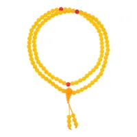 Буддийские четки с Гуру-бусиной, акрил, d.6мм CH017-2