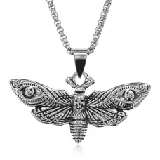 Амулет Бабочка на цепочке, 4,5х2,5см AC229